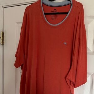 Tommy Bahama Men’s Coral Short Sleeve Tee. New with tags. XXL